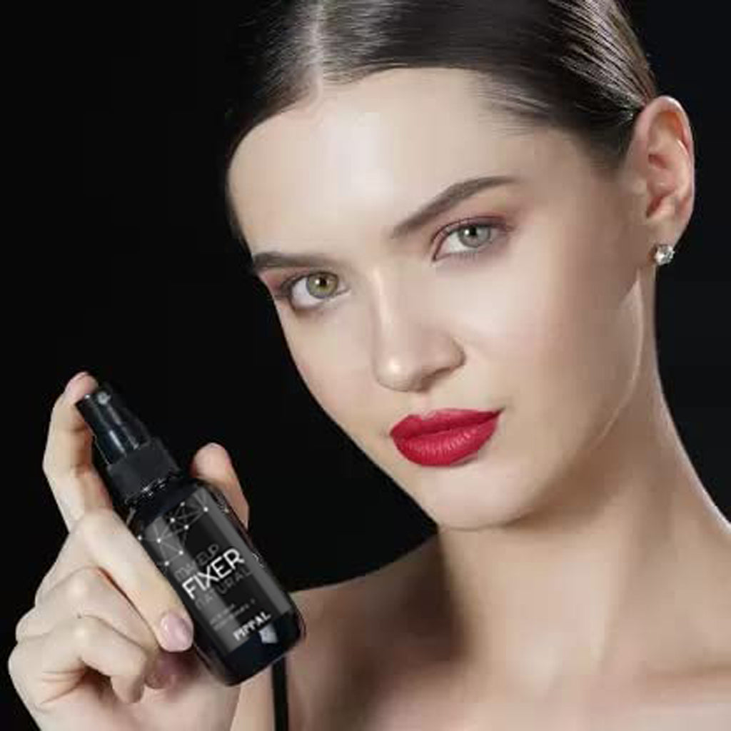 Pippal Beauty Makeup Fixer Spray 80ml (Pack of 1) with Sky High Mascara And 2 in 1 Eyeliner