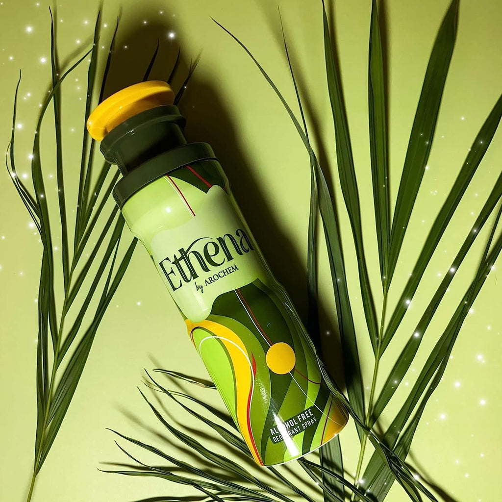 Ethena Alcohool Free DeoDorant Spray 200ml (Pack of 3)
