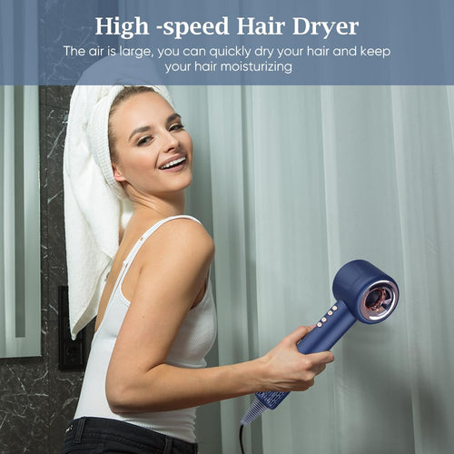 2000W High-Speed Hair Dryer 110000 RPM – Professional Salon Blowdryer | FABZHUB