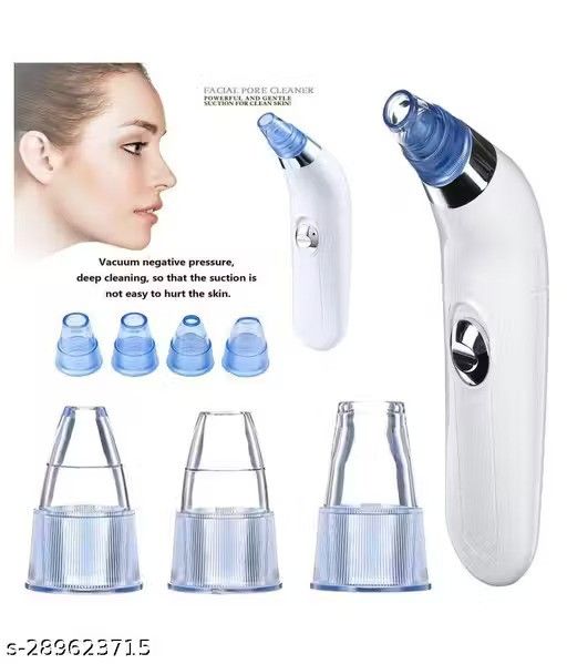 4-in-1 Derma Suction Vacuum Blackhead Remover & Skin Cleanser Tool | FABZHUB