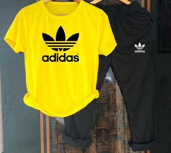 Men's Summer Tracksuit (Yellow & Black)